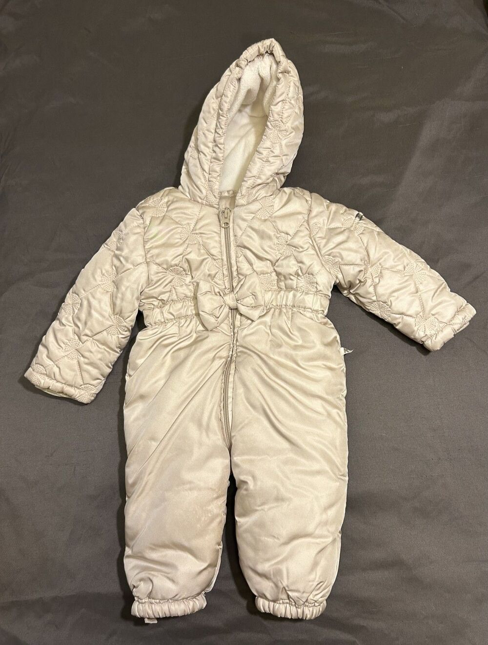 Kanz Cream Snowsuit 9 Months Very Good Condition